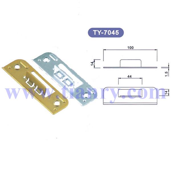 Chrome Door Gusset Plate With 100mm*20mm